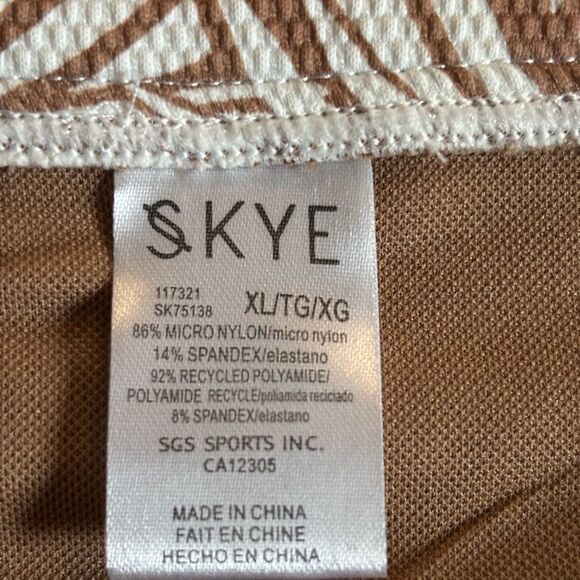 Skye woman’s Stylish Tan Swim Bottoms - Picture 4 of 5